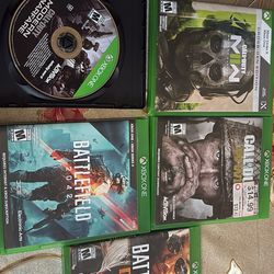 Xbox one games ( $20 for all 5 )