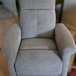 Gray Sitswell Easton Swivel Glider Recliner
