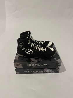 Brand New RUDIS SF-Tbilisi Wrestling Shoes Size 10.5 | Tactical Black | With Box