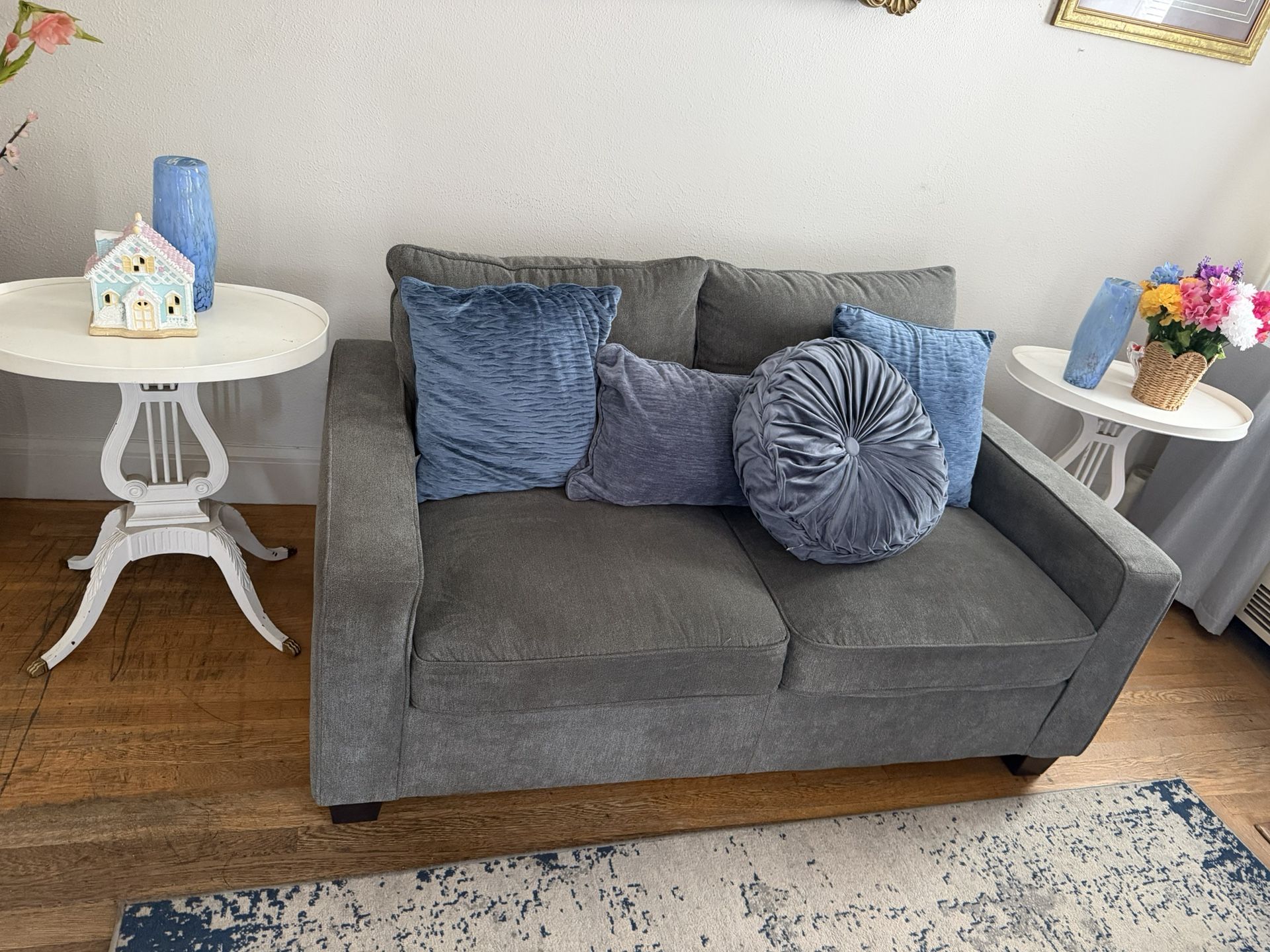 Living Spaces Couch Set