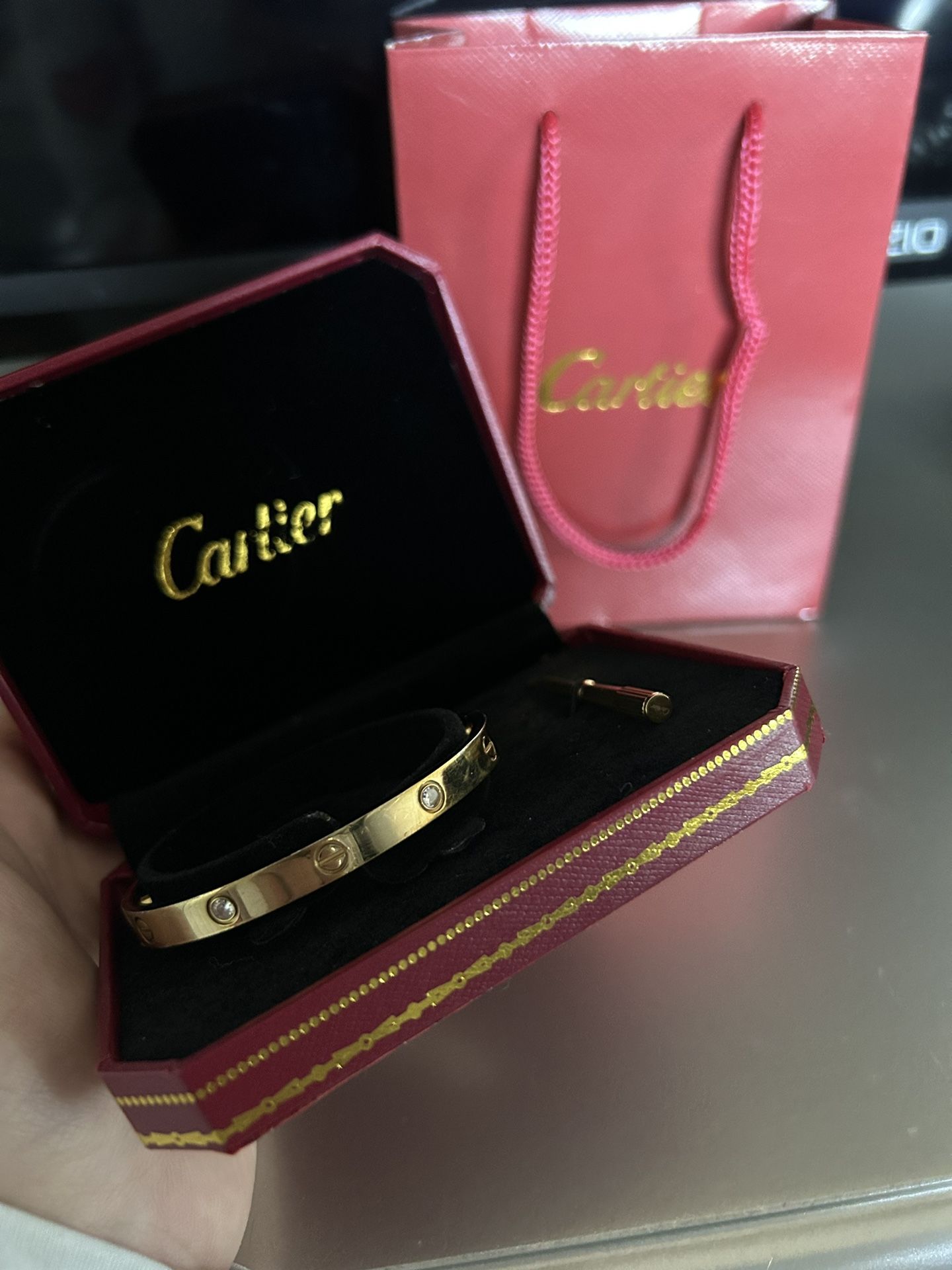 Gold Cartier Bracelet