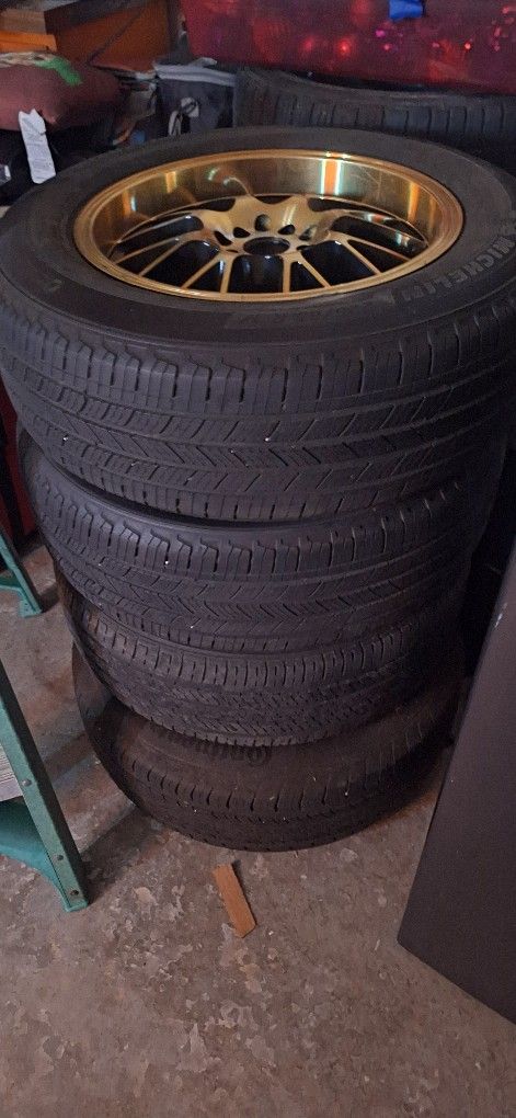 17" Universals Rims with Tires BEST OFFER