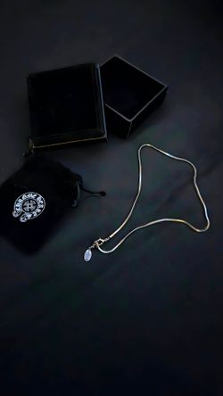 Chrome hearts silver necklace
