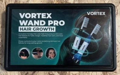 Vortex Wand Pro Hair Growth Kit Ultra Violet High Frequency, Hair Rejuvenator