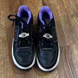 Nike Air Force 1 08’ lakers LV8 world champions edition youth boys 5.5 black purple