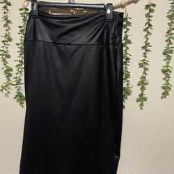 Pleather Skirt 