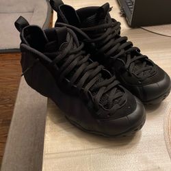 Black Foamposites All Blacked Out