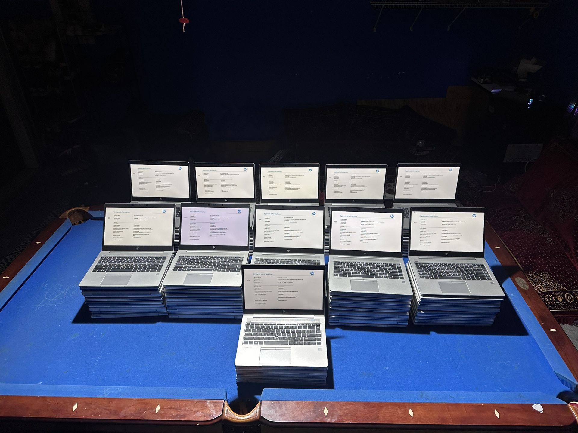 Lot of 106 Hp Elitebook 745 G6.