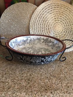 Blue harbor collection Oval Bake Dish