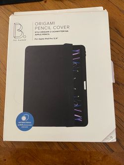 B. for human Origami Pencil Cover Apple iPad Pro 12.9" (New - Open Box - Box is Torn - See Pics)
