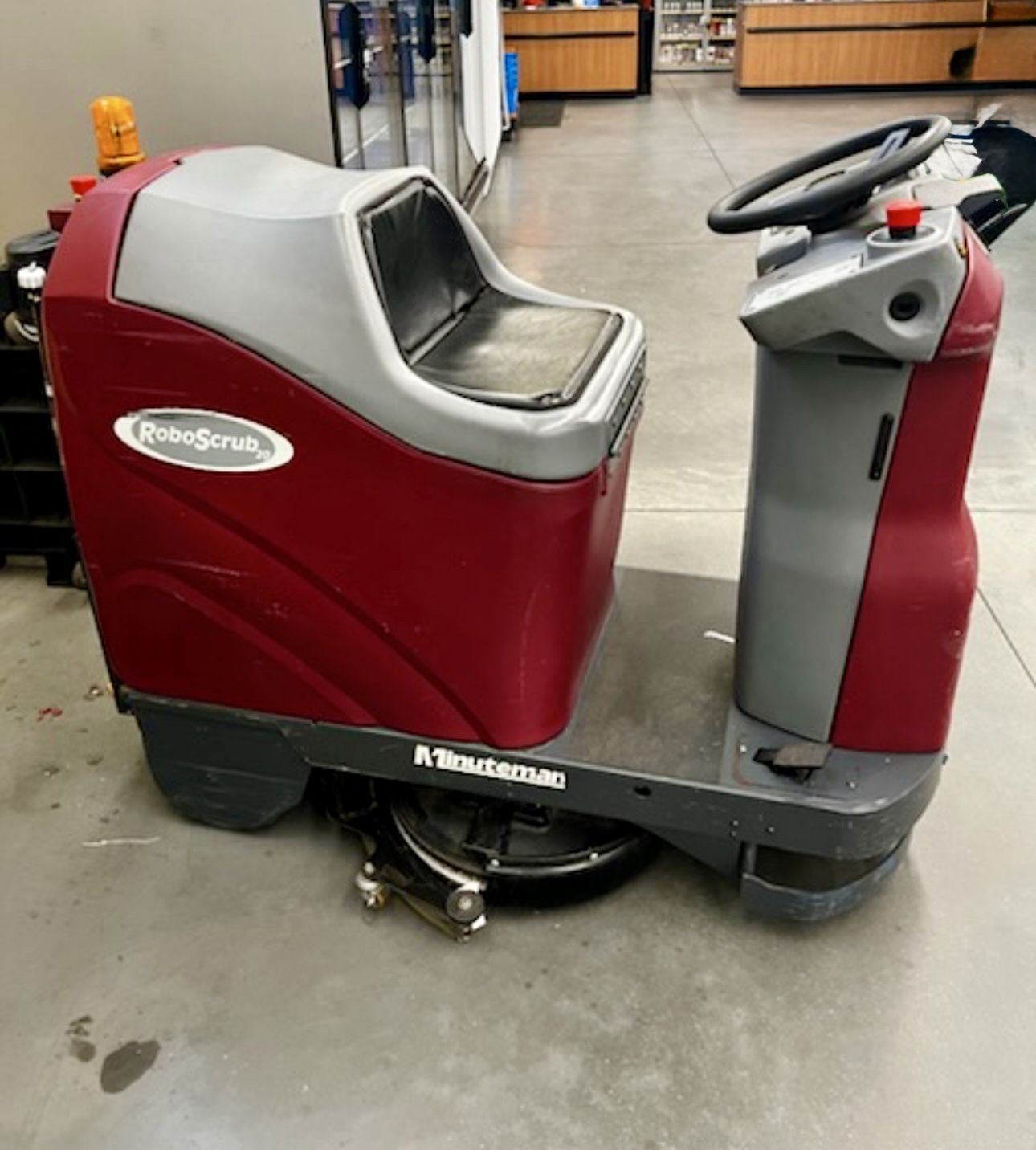 Minuteman Max Ride 20 Compact Micro Ride-on Scrubber