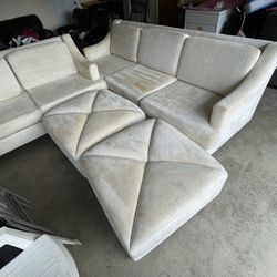 2 Couches And 2 Ottomans 