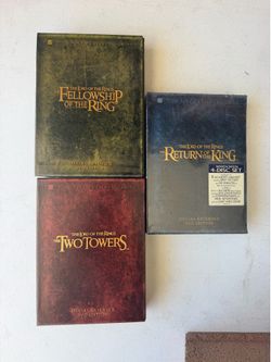 Lord of the Rings Platinum Series DVD Set