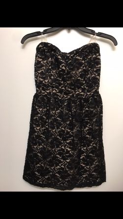 Black Laced Short Dress