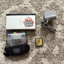 Nintendo Ds Lite Guitar Hero Edition Console