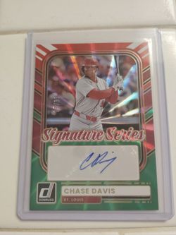 Chase Davis 2026 Panini signature series card 85/99