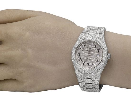 Bussdown AP VVS moissanite