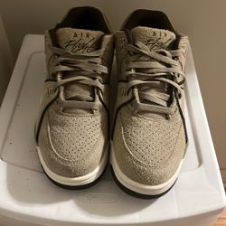 Color Tan, Brand Jordan, Size 8.5