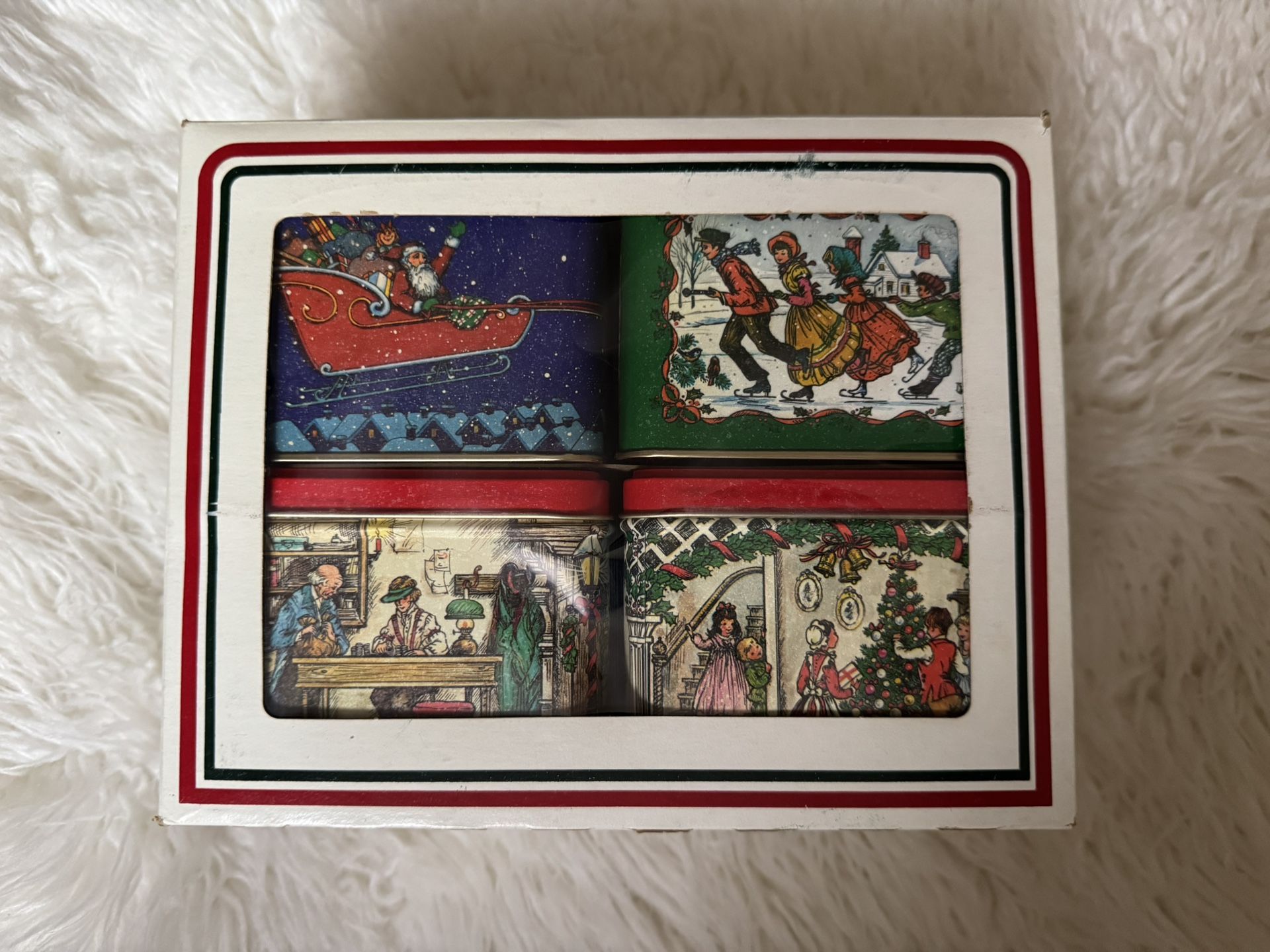 Vintage Christmas Tins