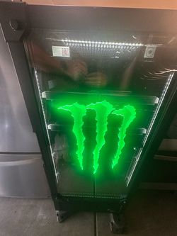 Monster Beverage Fridge