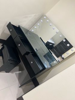 Black vanity