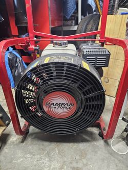 Positive Pressure Ventilation Fan Gas Powered