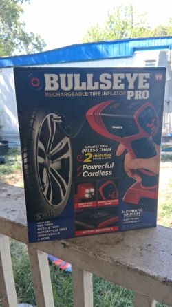 Bullseye Pro Rechargeable Tire Inflator