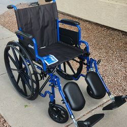 Drive Wheelchair with Elevating Leg Rests and 18 inch seat