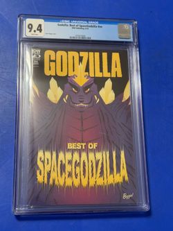 GODZILLA BEST OF SPACEGODZILLA #1 NN CGC 9.4 1ST SOLO APPEARANCE IDW COMIC 2024