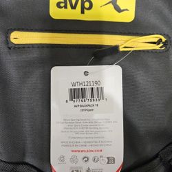 Wilson AVP Backpack YE