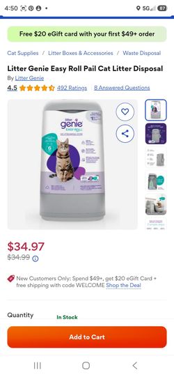 Cat litter dispenser
