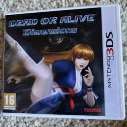 Dead Or Alive Dimension - Nintendo 3ds - Eu Version