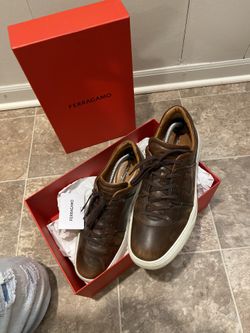 Ferragamo Leather Shoes Size 12 Used