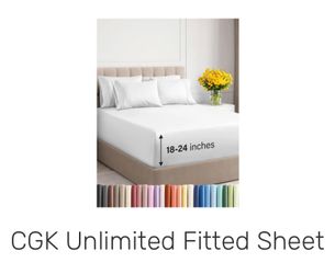 Queen fitted sheet set