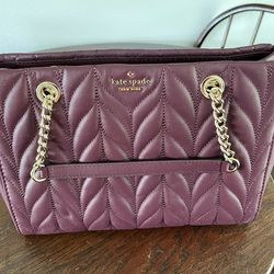 NEW Kate Spade Purse/Satchel Rich Burgundy Color