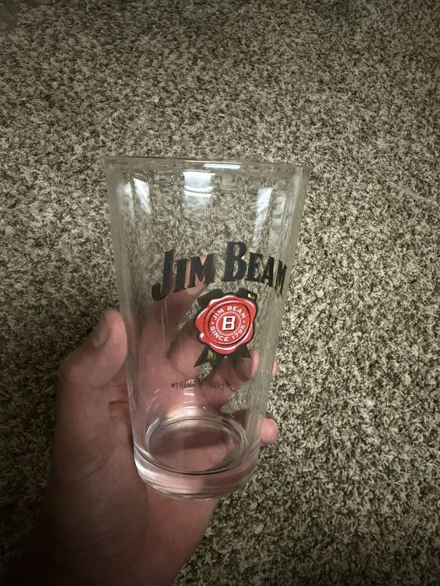 Jim Bean Pint Glass