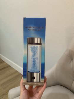 Hydrogen Water Bottle Generator, Portable Hydrogen Water Machine, Charger Included