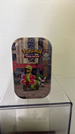 Pokemon tin empty