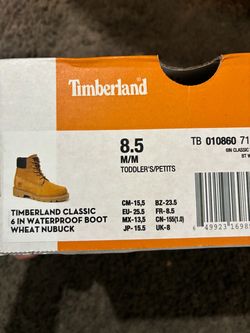 Timberland boots, size 8.5c
