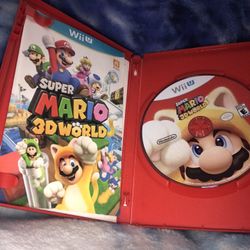 Super Mario 3-D world will U