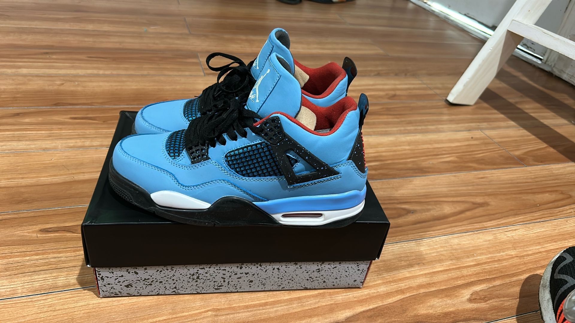 Air Jordan 4 Retro Nrg Blue Travis Scott