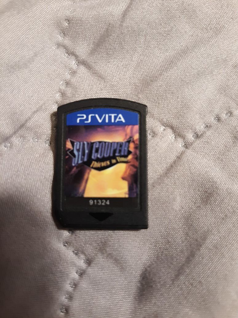 Sly Cooper Thieves In Time Sony PSVita PlayStation PS Vita Tested Working
