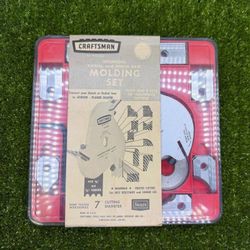 Vintage Sears Craftsman 9-3217 Kromedge Molding Set 9-3214 USA Complete