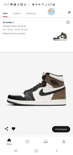 Jordan 1 Retro High Dark Mocha Mens 9.5