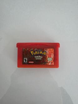 Pokémon FireRed Nintendo GameBoy Advance