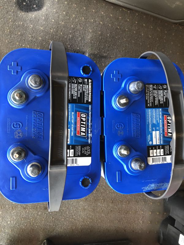 Optima Blue Top >> Optima Blue Top Deep Cycle Batteries 4 Months Old Took Out Of Optima Blue Top >> Optima Blue Top Deep Cycle Batteries 4 Months Old Took Out Of