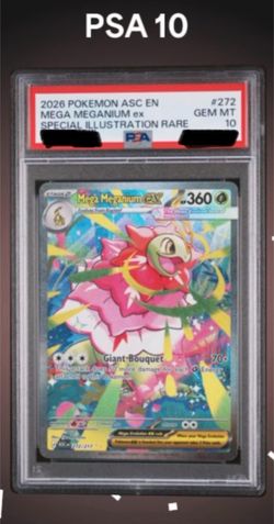 Mega Meganium ex PSA 10 READ DESCRIPTION