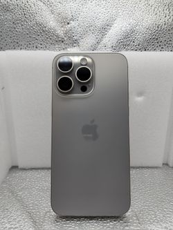 Apple iPhone 15 Pro Max 256GB  Natural Titanium Factory  Unlocked