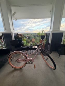 Pink Huffy Cruiser Bicycle