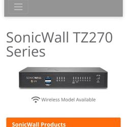 Sonicwall TZ270  New 